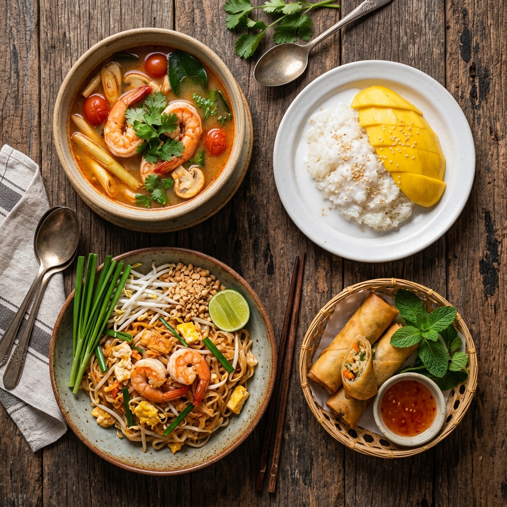 Delicious Thai cuisine